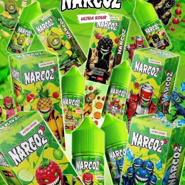 NARCOZ ULTRA SOUR 8% Salt Extra HARD 30ml